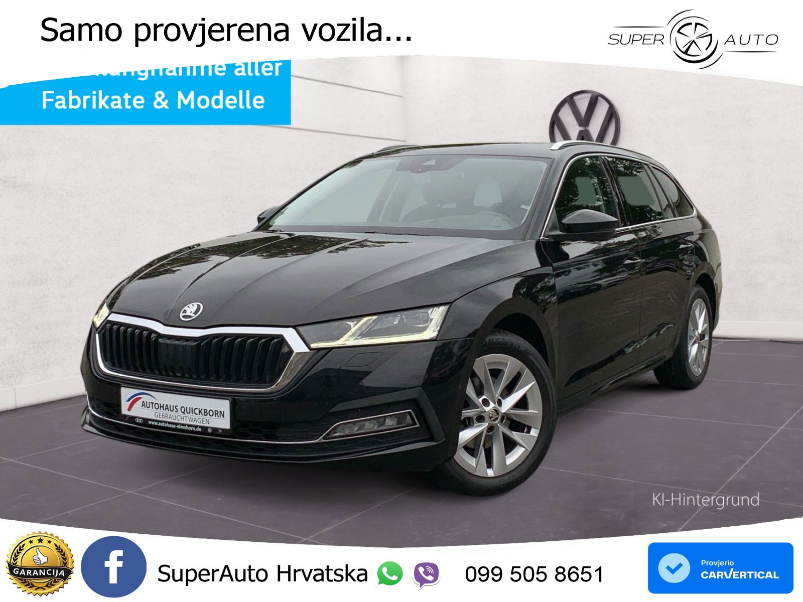 Škoda Octavia Combi 2.0 TDI (150 KS) DSG