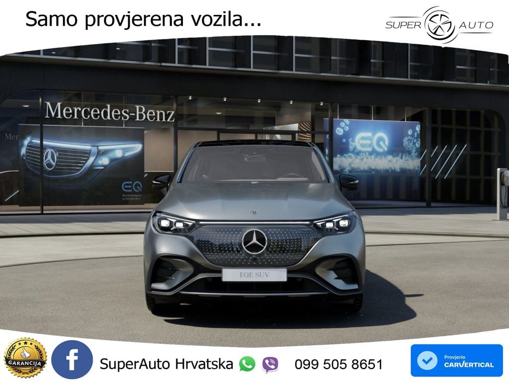 Mercedes EQE SUV 350 100 kWh (292 KS) 4MATIC AMG ACC+HEAD+4xGR SJED+360+PANO