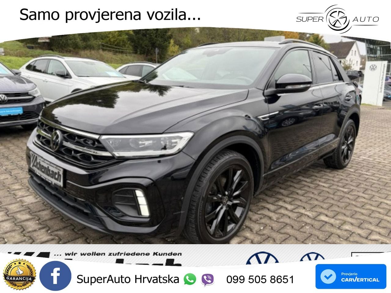 Volkswagen T-Roc 1.5 TSI (150 KS) R-Line LED+GR SJED+ACC