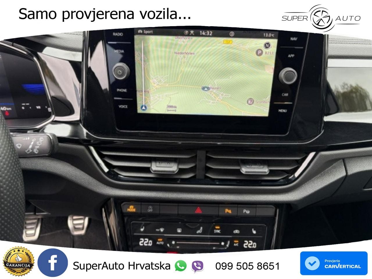 Volkswagen T-Roc 1.5 TSI (150 KS) R-Line LED+GR SJED+ACC