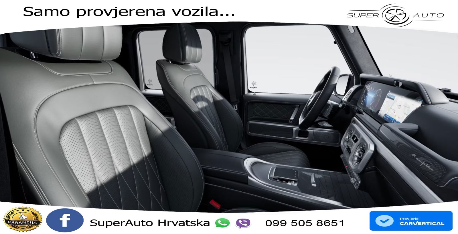 Mercedes G 450d Long (367 KS) 4MATIC 9G-TRONIC Superior LED+GR SJED+ACC