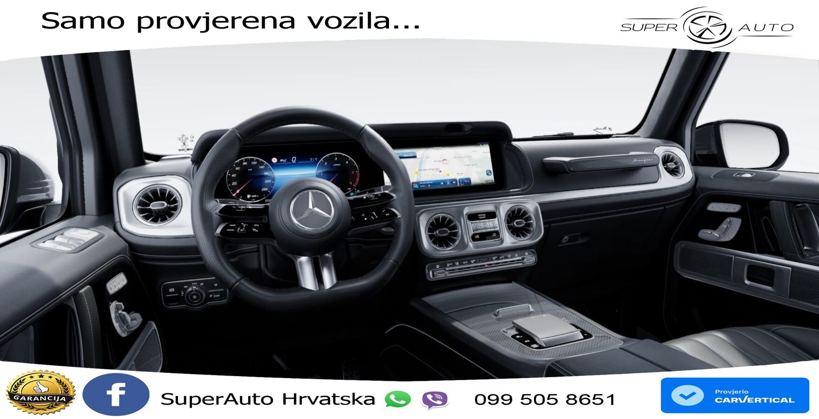 Mercedes G 450d Long (367 KS) 4MATIC 9G-TRONIC Superior LED+GR SJED+ACC