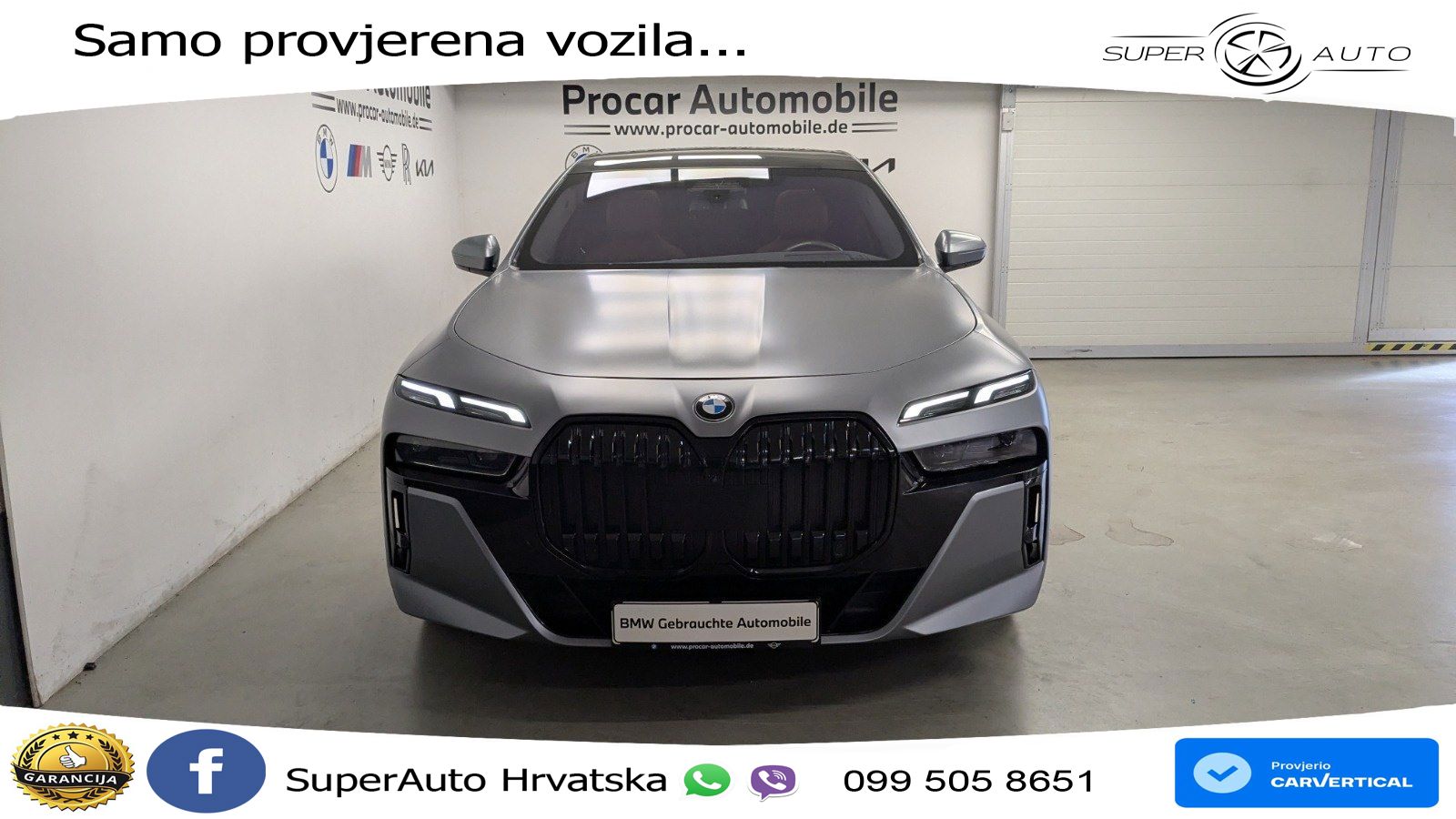BMW 740d (299 KS) xDrive Steptronic M Sport ZRAČNI+ACC+GR SJED+KAM+PANO