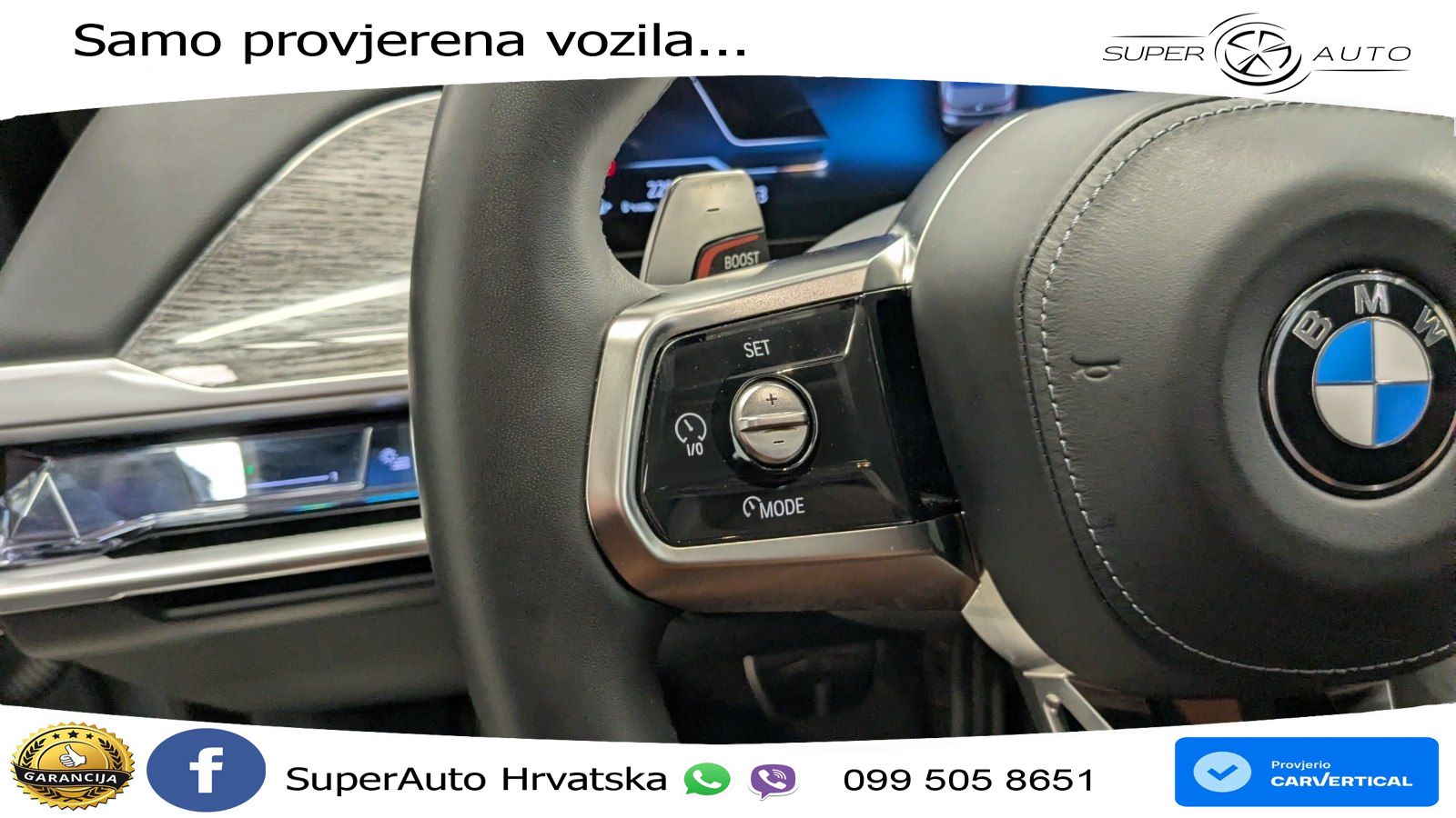 BMW 740d (299 KS) xDrive Steptronic M Sport ZRAČNI+ACC+GR SJED+KAM+PANO