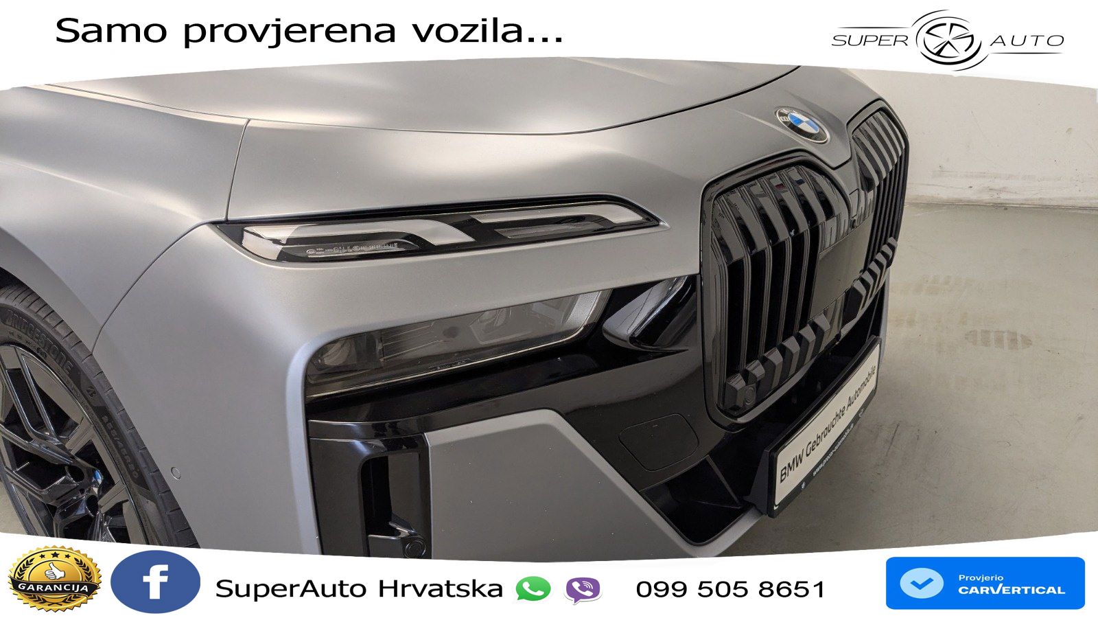 BMW 740d (299 KS) xDrive Steptronic M Sport ZRAČNI+ACC+GR SJED+KAM+PANO