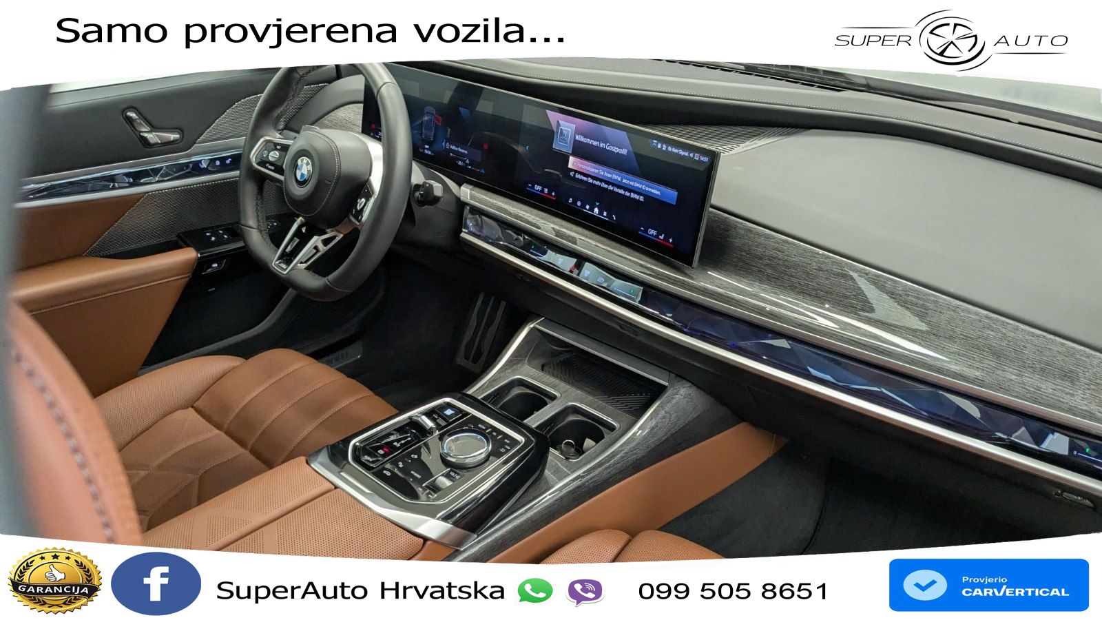 BMW 740d (299 KS) xDrive Steptronic M Sport ZRAČNI+ACC+GR SJED+KAM+PANO
