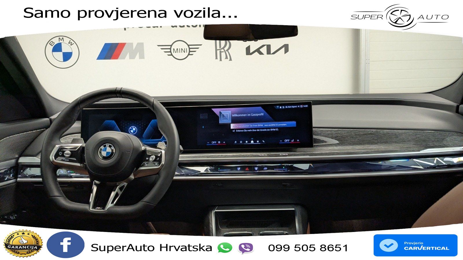 BMW 740d (299 KS) xDrive Steptronic M Sport ZRAČNI+ACC+GR SJED+KAM+PANO
