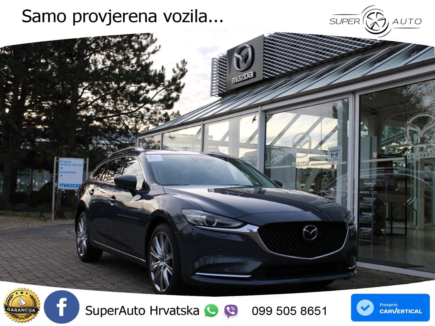 Mazda 6 Sport Combi 2.0 SKYACTIV-G (165 KS) LED+GR SJED+ACC
