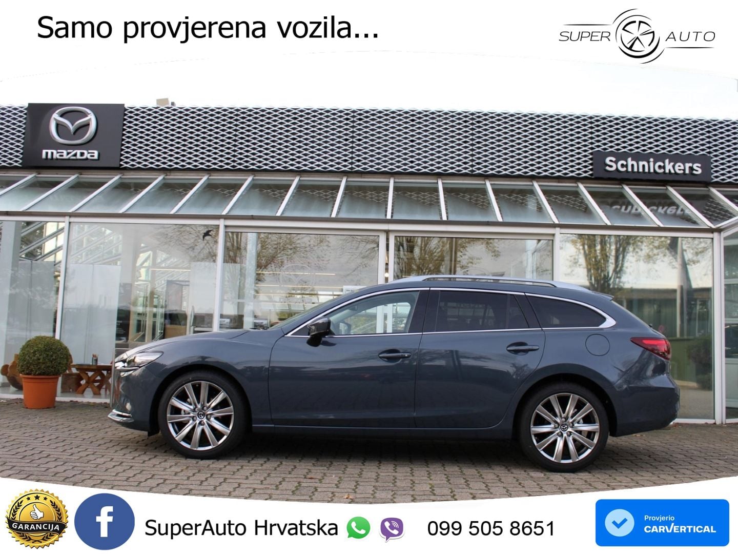Mazda 6 Sport Combi 2.0 SKYACTIV-G (165 KS) LED+GR SJED+ACC