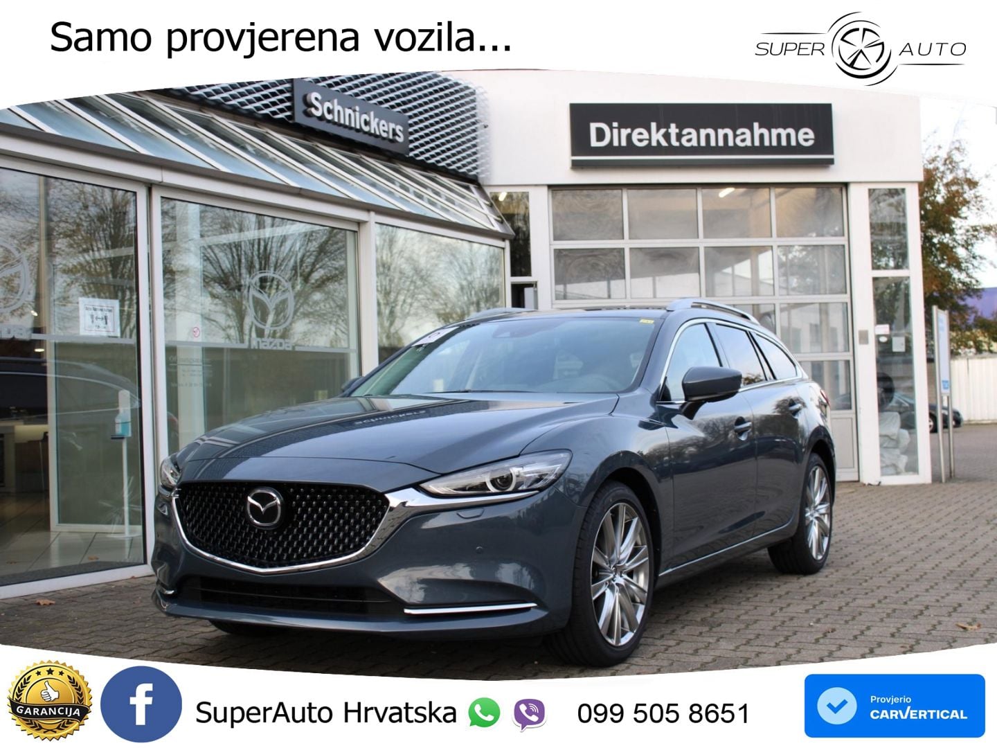 Mazda 6 Sport Combi 2.0 SKYACTIV-G (165 KS) LED+GR SJED+ACC