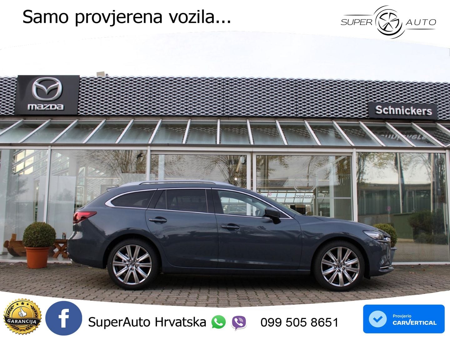 Mazda 6 Sport Combi 2.0 SKYACTIV-G (165 KS) LED+GR SJED+ACC