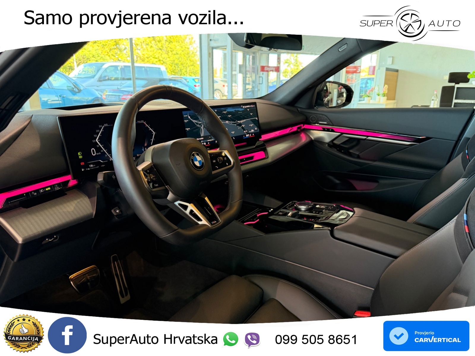 BMW 520d Touring (197 KS) Steptronic M Sport ACC+HEAD+4xGR SJED+360+PANO