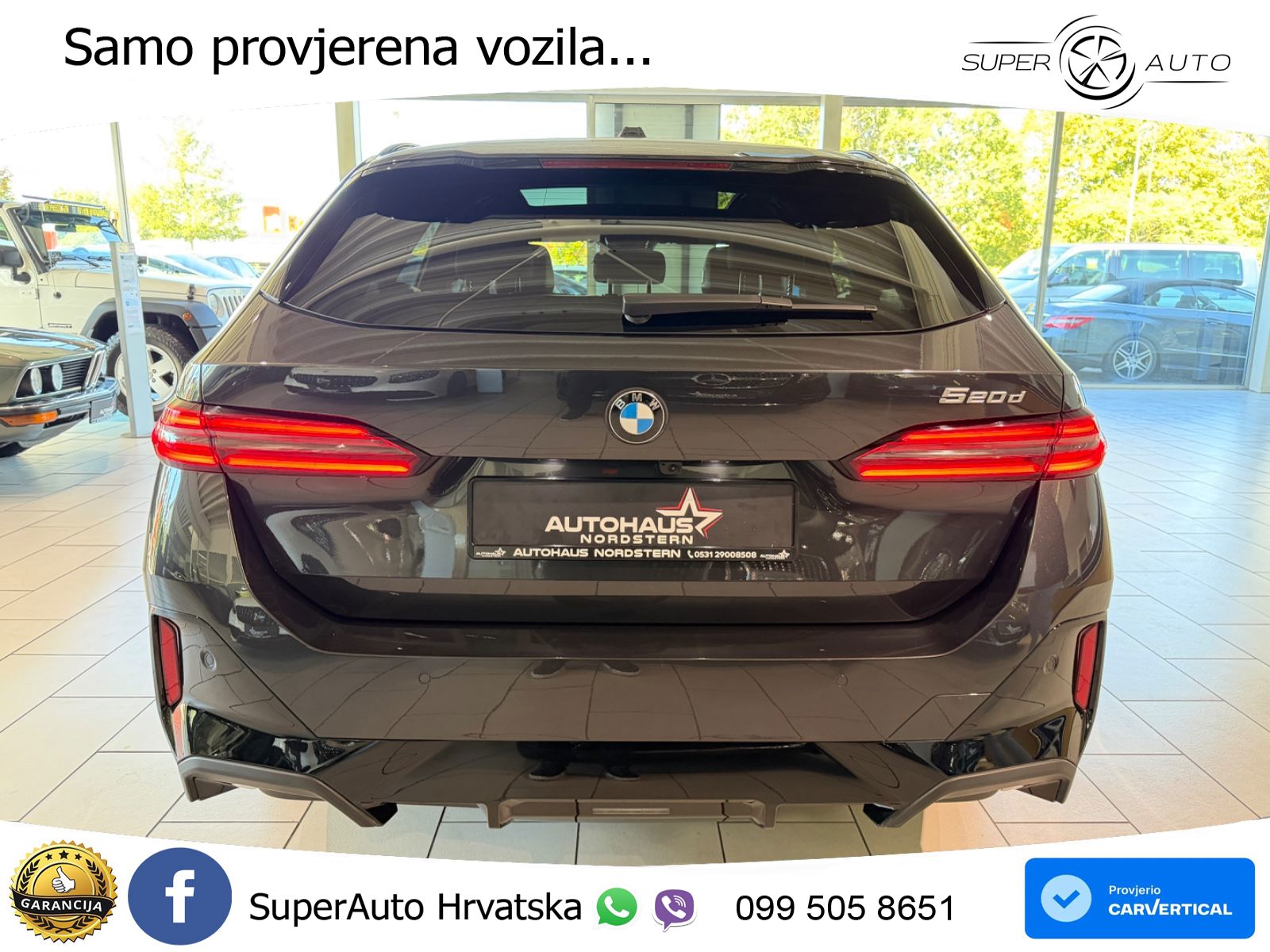 BMW 520d Touring (197 KS) Steptronic M Sport ACC+HEAD+4xGR SJED+360+PANO