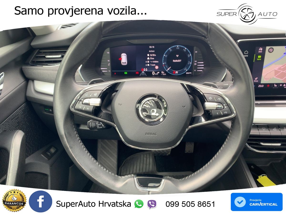 Škoda Octavia Combi 2.0 TDI (150 KS) DSG Selection MATRIX+GR SJED+KAM