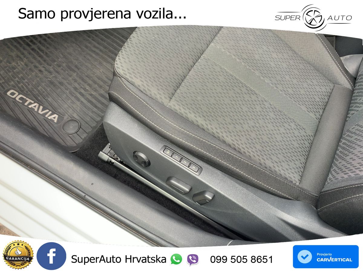 Škoda Octavia Combi 2.0 TDI (150 KS) DSG Selection MATRIX+GR SJED+KAM