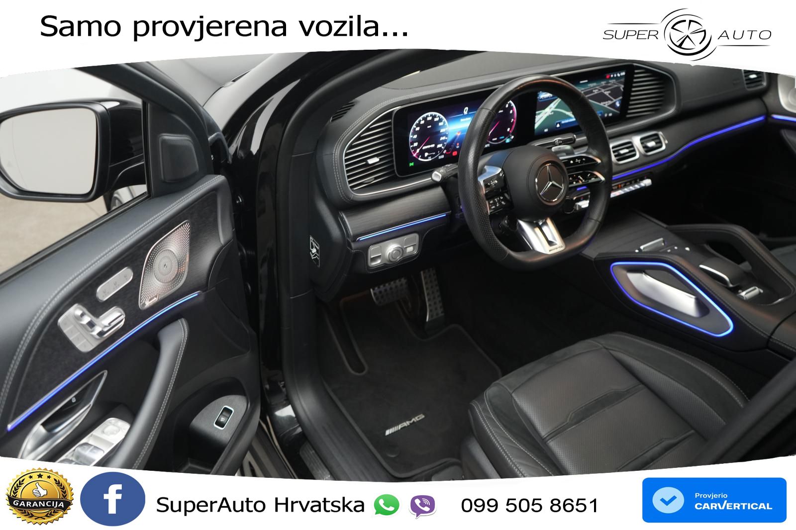 Mercedes AMG GLE 53 (435 KS) EQ Boost 4MATIC+ AMG SPEEDSHIFT TCT 9G ACC+HEAD+GR SJED+360+PANO