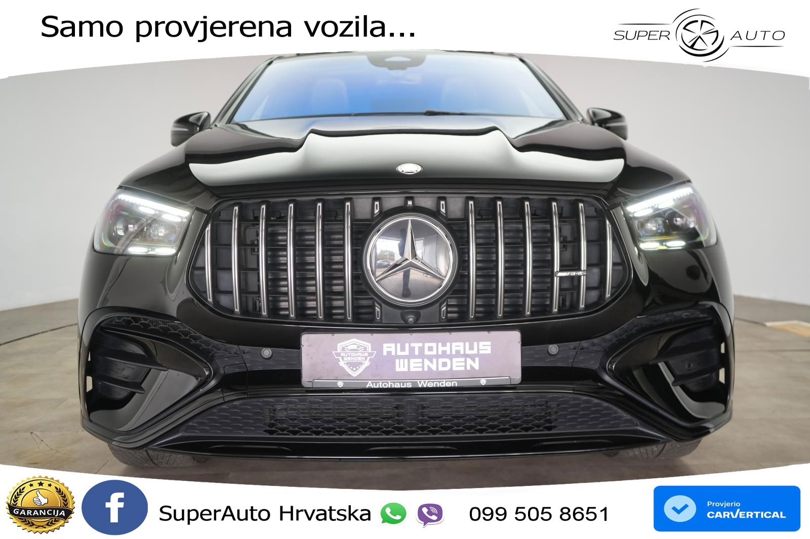 Mercedes AMG GLE 53 (435 KS) EQ Boost 4MATIC+ AMG SPEEDSHIFT TCT 9G ACC+HEAD+GR SJED+360+PANO