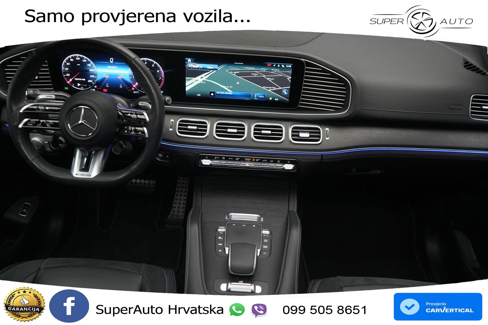 Mercedes AMG GLE 53 (435 KS) EQ Boost 4MATIC+ AMG SPEEDSHIFT TCT 9G ACC+HEAD+GR SJED+360+PANO
