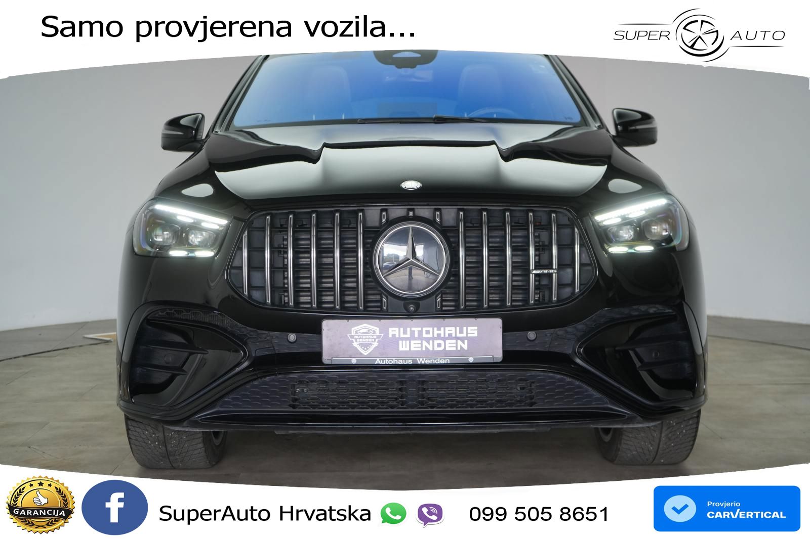 Mercedes AMG GLE 53 (435 KS) EQ Boost 4MATIC+ AMG SPEEDSHIFT TCT 9G ACC+HEAD+GR SJED+360+PANO