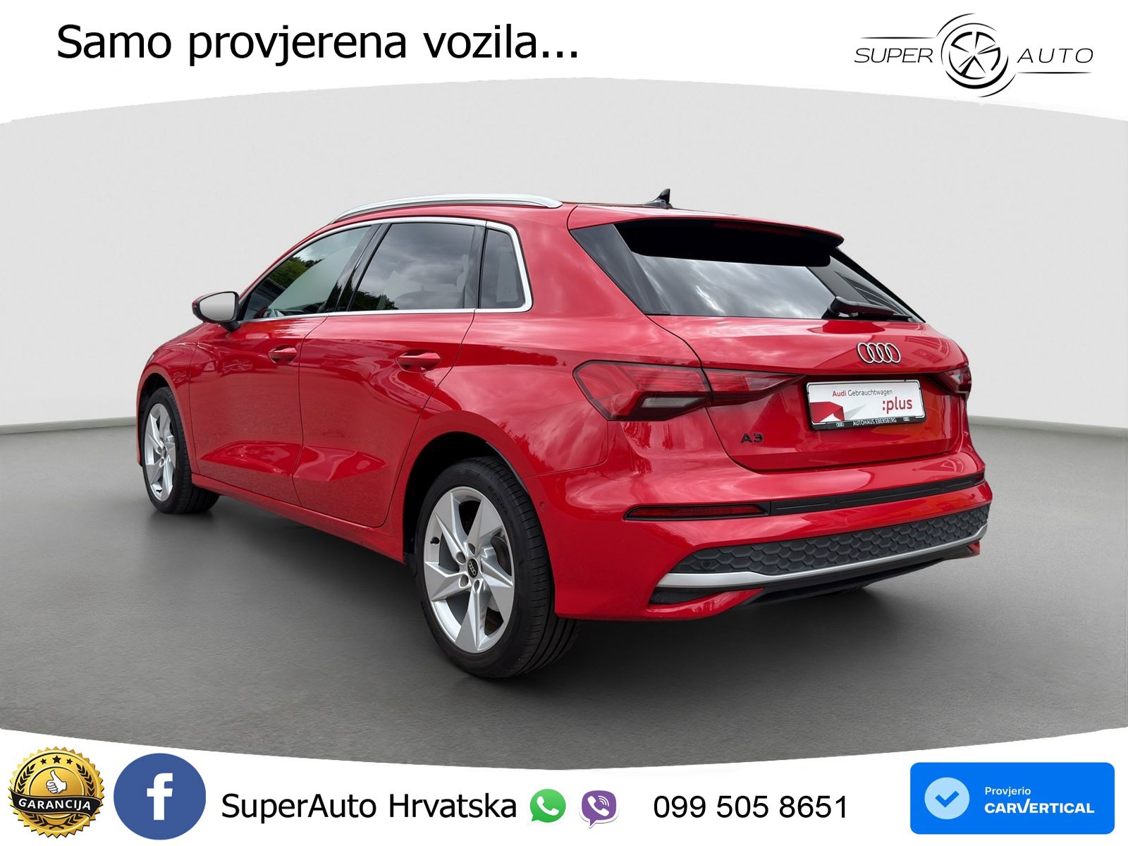 Audi A3 35 TFSI (150 KS) advanced