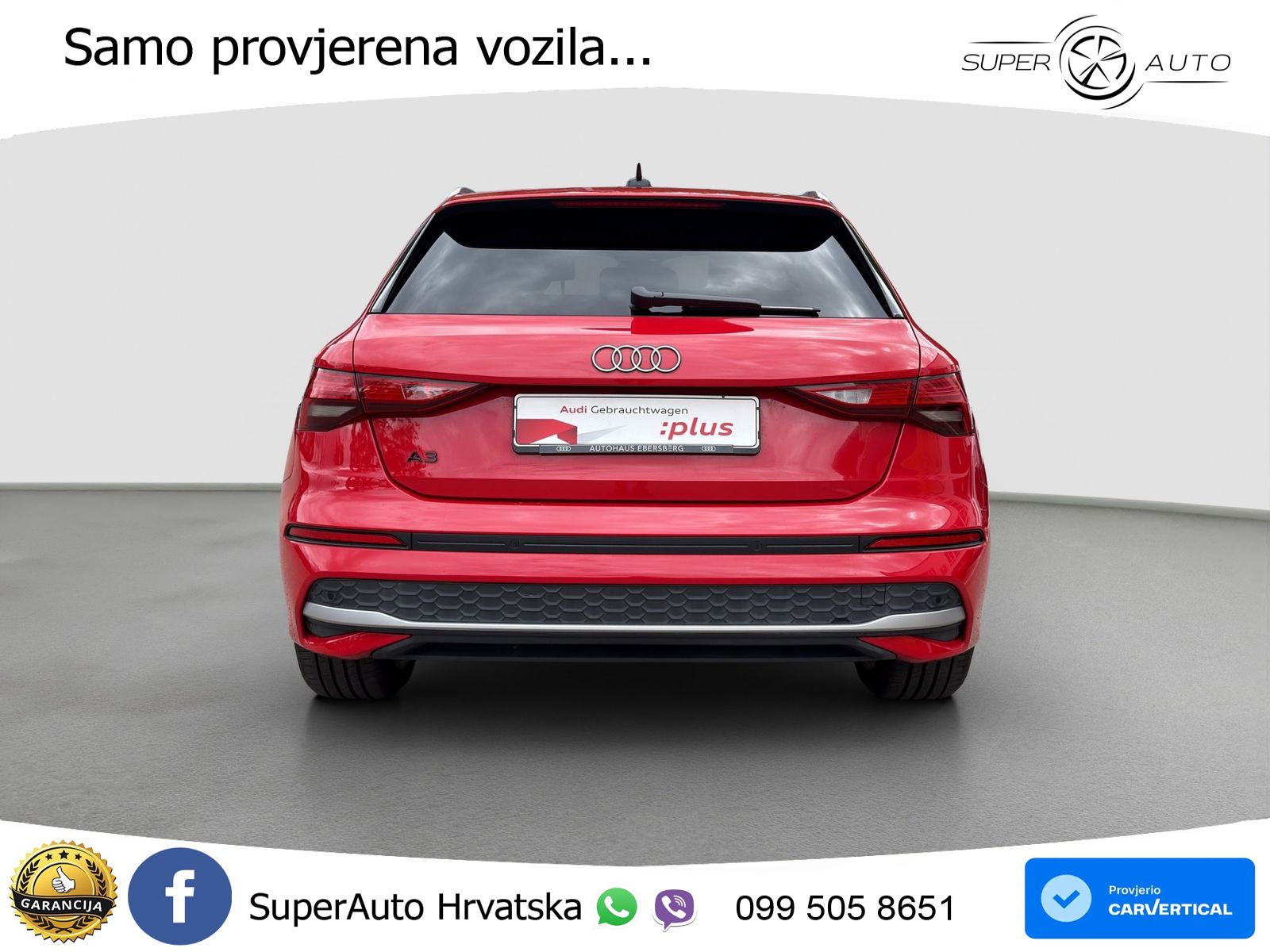 Audi A3 35 TFSI (150 KS) advanced