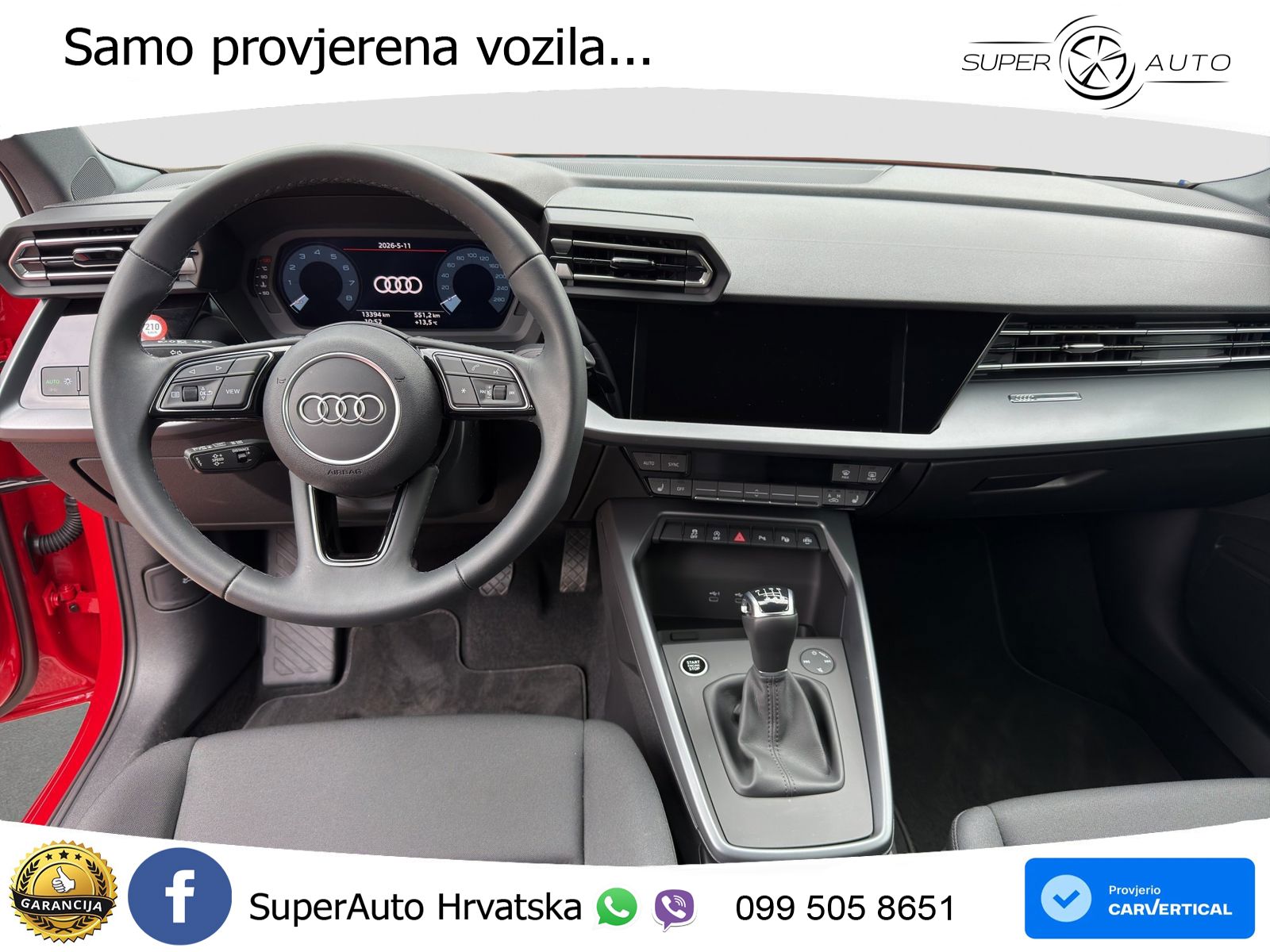 Audi A3 35 TFSI (150 KS) advanced