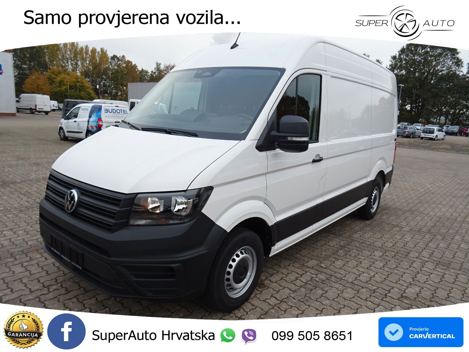 Volkswagen Crafter 35 Kasten HD MR AHK 3.5 T Kamera App PDC 177 KS