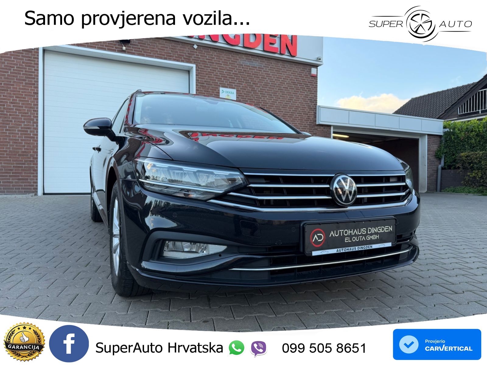 Volkswagen Passat Variant 2.0 TDI (150 KS) DSG Business LED+GR SJED+ACC