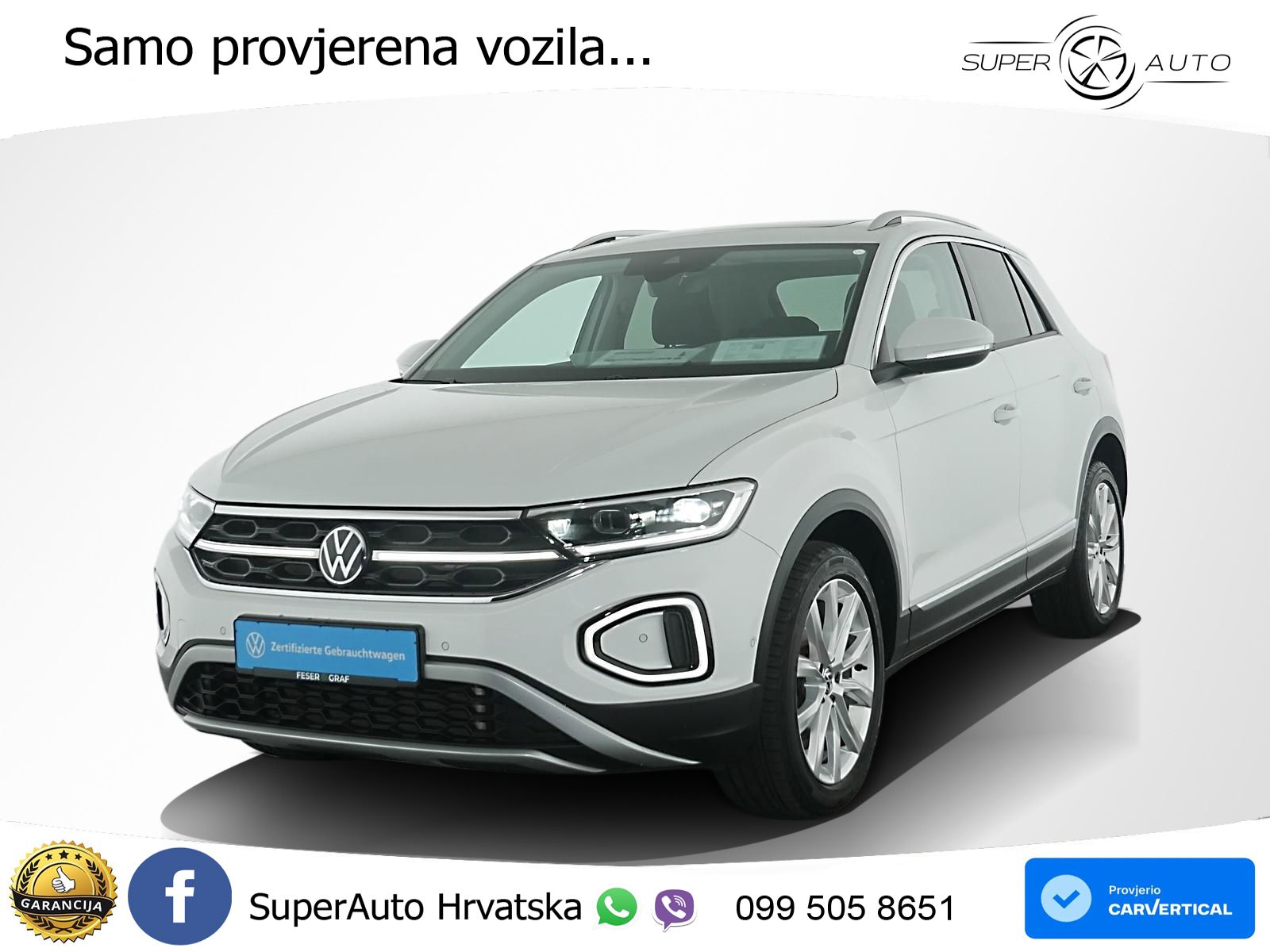 Volkswagen T-Roc I 1.5 TSI (150 KS) DSG LED+GR SJED+ACC