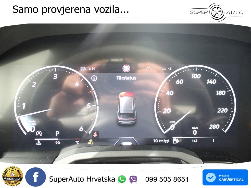 Volkswagen Touareg 3.0 V6 TDI (286 KS) 4MOTION Tiptronic ZRAČNI+ACC+GR SJED+KAM+PANO