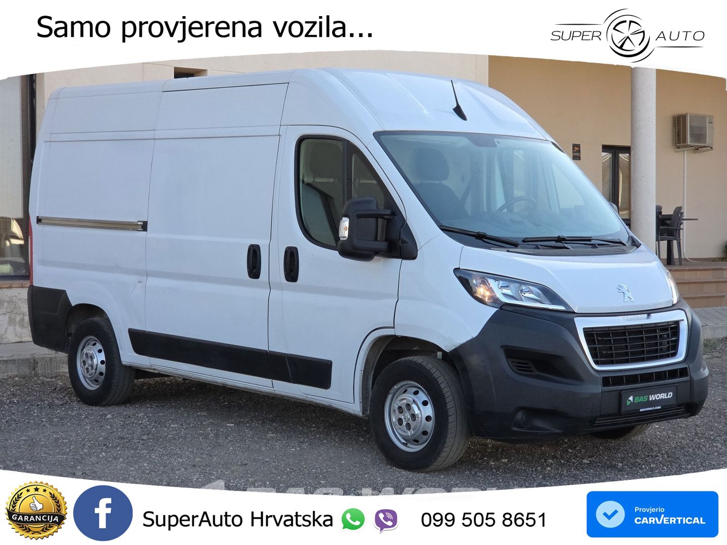 Peugeot Boxer 140PK Próximamente matriculado en España! 140 KS