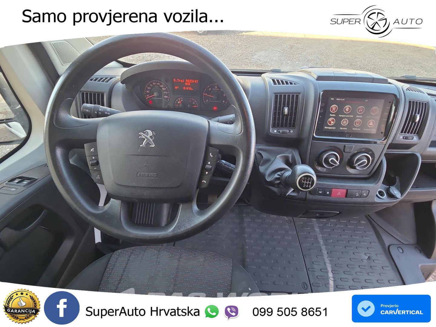 Peugeot Boxer 140PK Próximamente matriculado en España! 140 KS