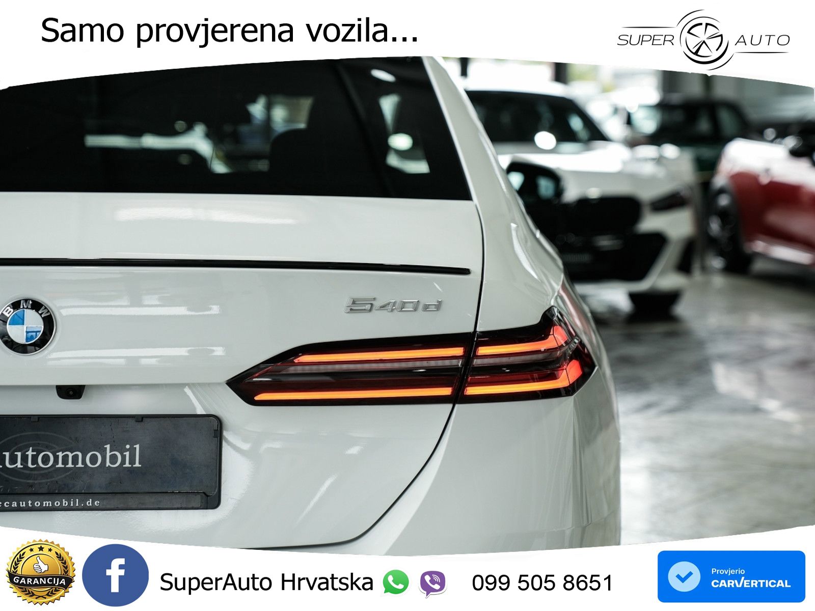BMW 540d (303 KS) xDrive Steptronic M Sport LED+GR SJED+ACC