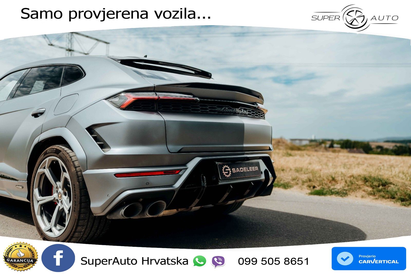 Lamborghini Urus SE 4.0 V8 (800 KS) 4WD Automatic LED+GR SJED+ACC