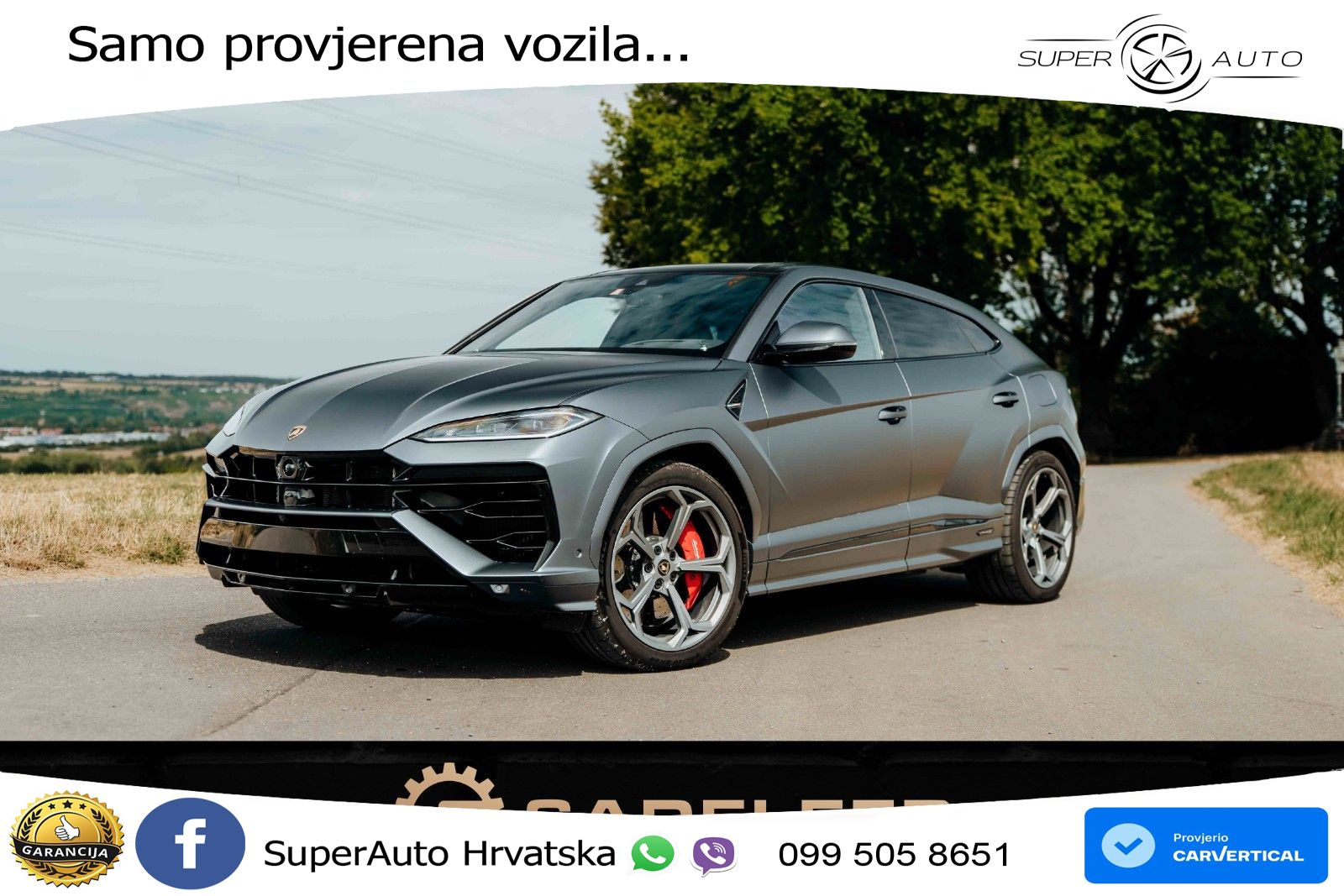 Lamborghini Urus SE 4.0 V8 (800 KS) 4WD Automatic LED+GR SJED+ACC