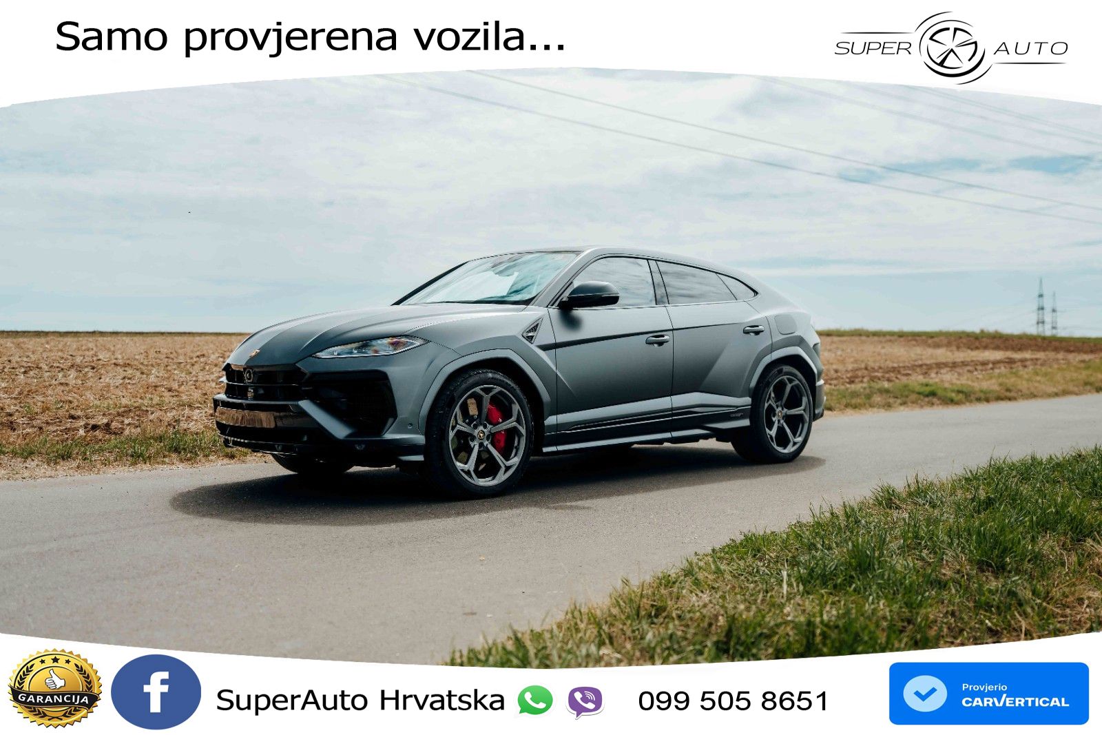Lamborghini Urus SE 4.0 V8 (800 KS) 4WD Automatic LED+GR SJED+ACC