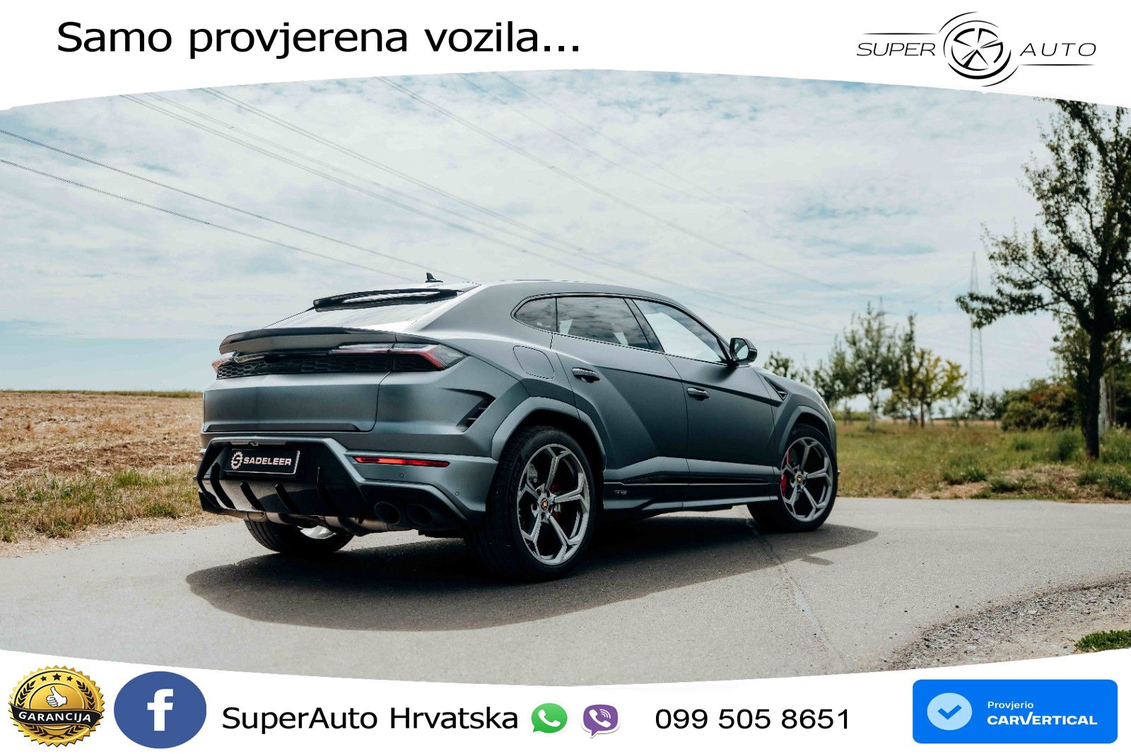 Lamborghini Urus SE 4.0 V8 (800 KS) 4WD Automatic LED+GR SJED+ACC