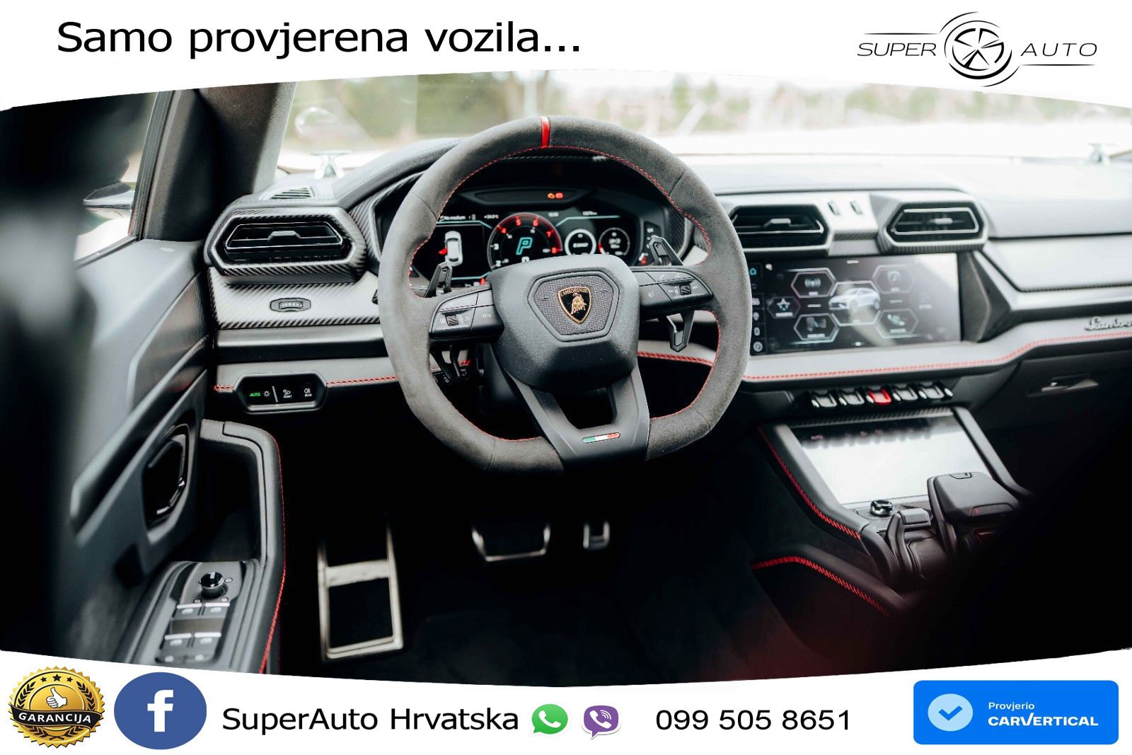 Lamborghini Urus SE 4.0 V8 (800 KS) 4WD Automatic LED+GR SJED+ACC