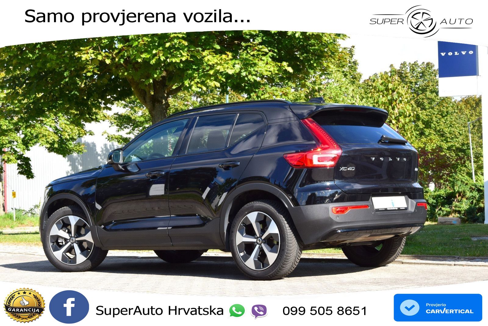 Volvo XC40 2.0 B4 AWD 197 KS Automatic LED+GR SJED+ACC