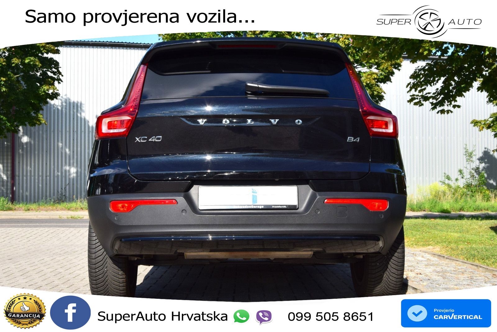 Volvo XC40 2.0 B4 AWD 197 KS Automatic LED+GR SJED+ACC