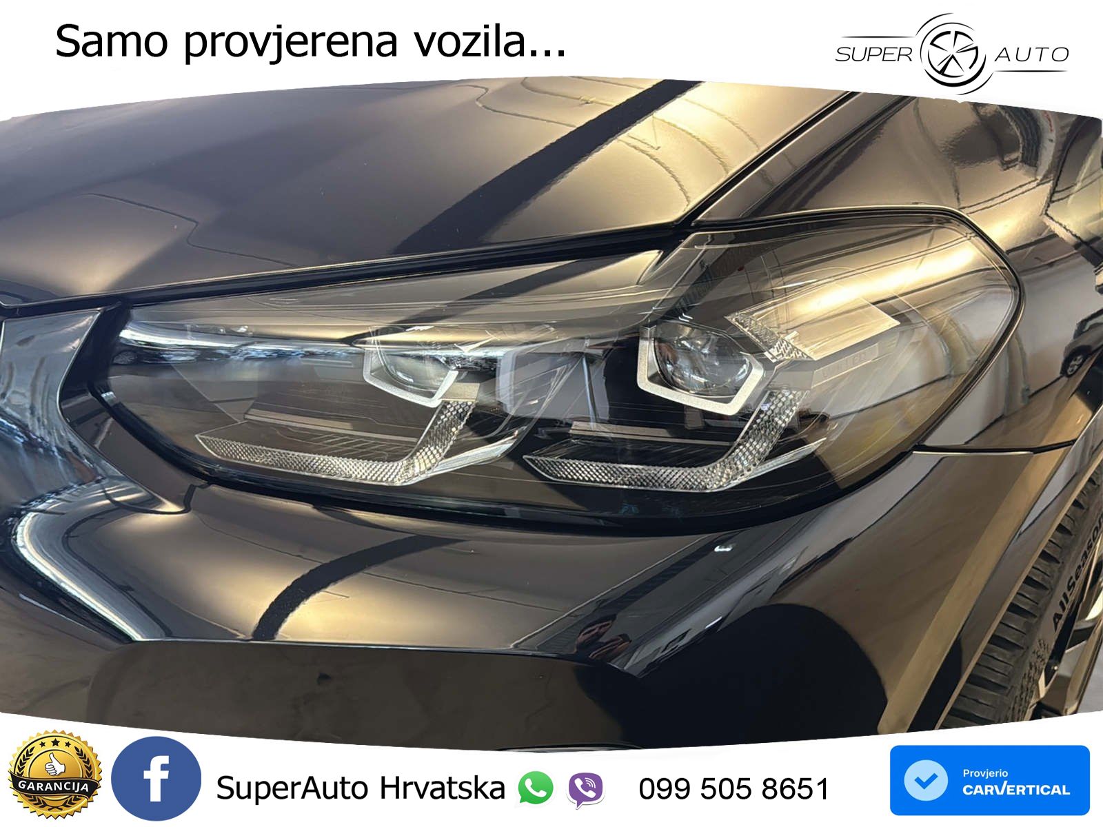 BMW iX3 80 kWh (286 KS) M Sport LED+GR SJED+ACC