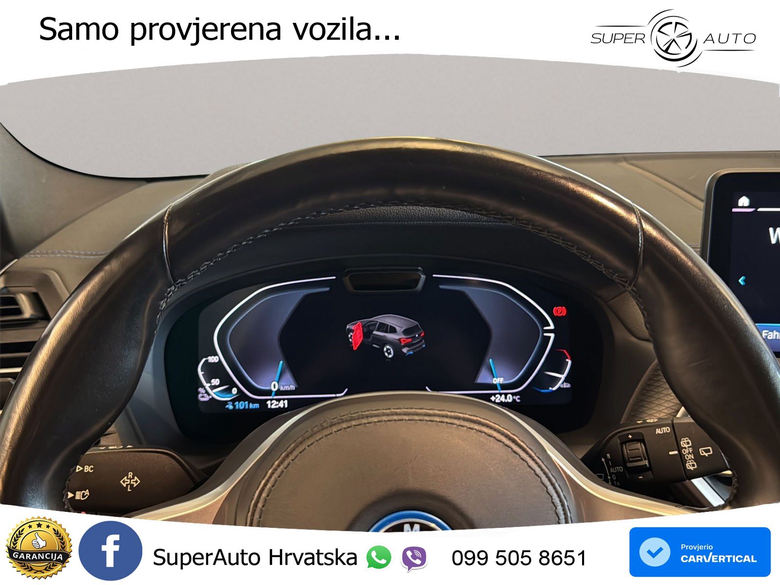 BMW iX3 80 kWh (286 KS) M Sport LED+GR SJED+ACC