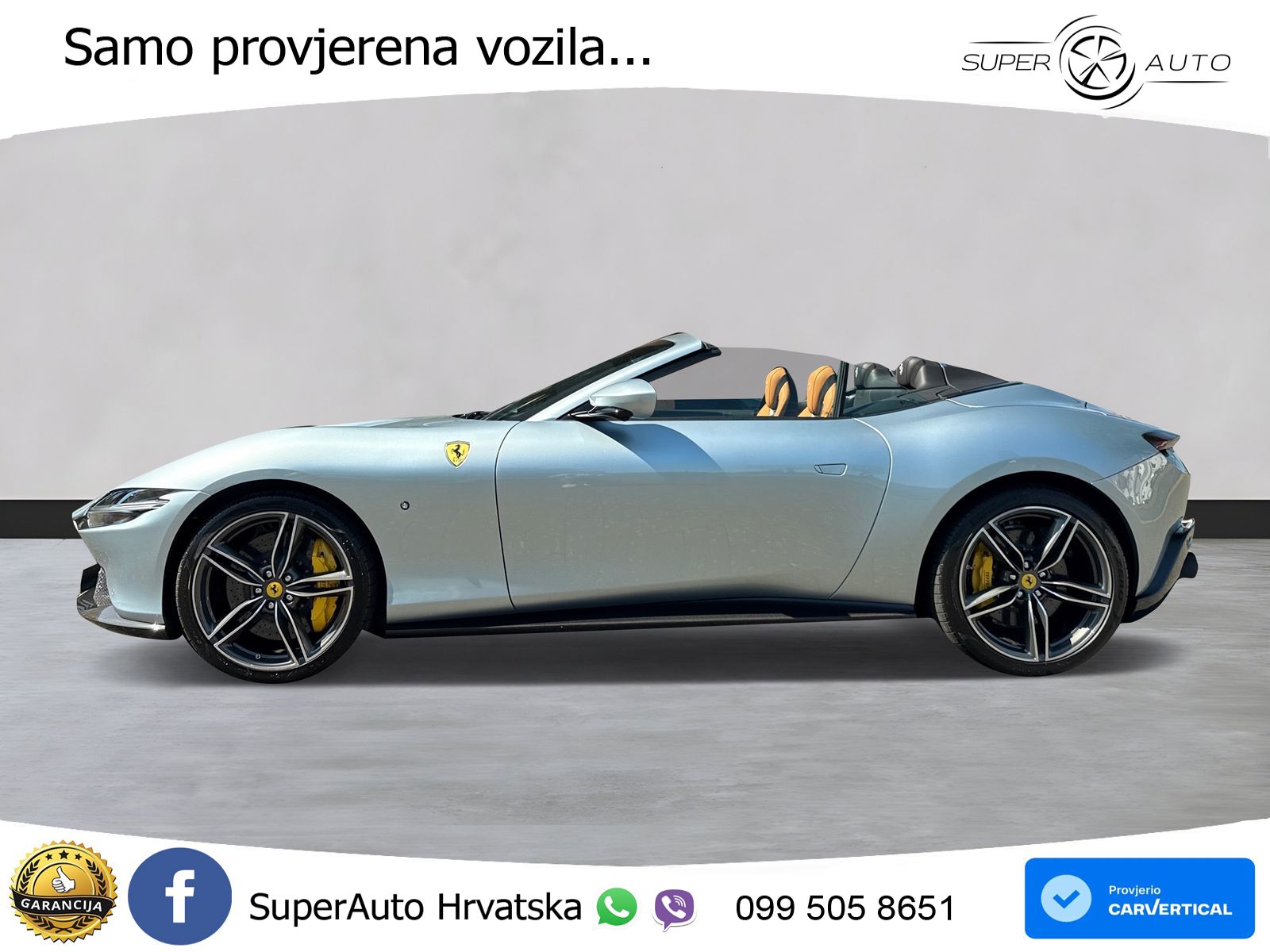 Ferrari Roma Spider 3.9 V8 (620 KS) F1 DCT LED+GR SJED+ACC