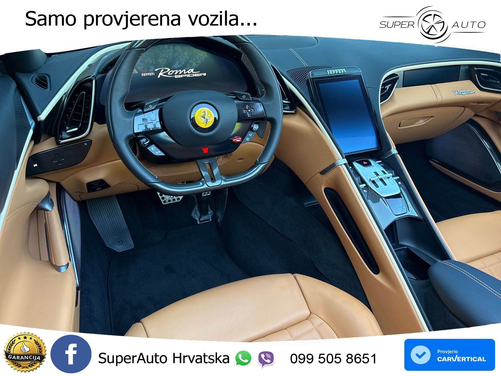 Ferrari Roma Spider 3.9 V8 (620 KS) F1 DCT LED+GR SJED+ACC