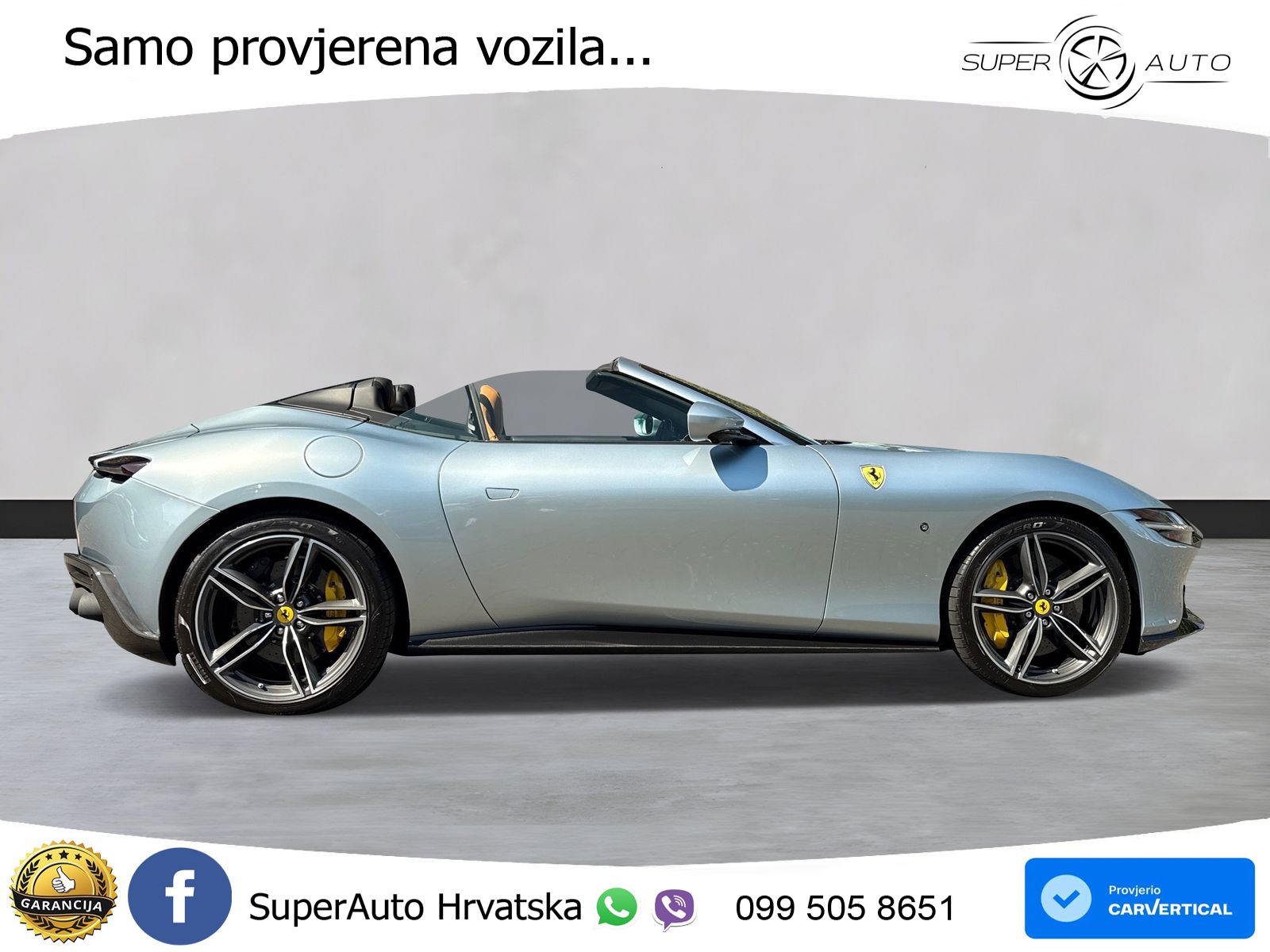 Ferrari Roma Spider 3.9 V8 (620 KS) F1 DCT LED+GR SJED+ACC
