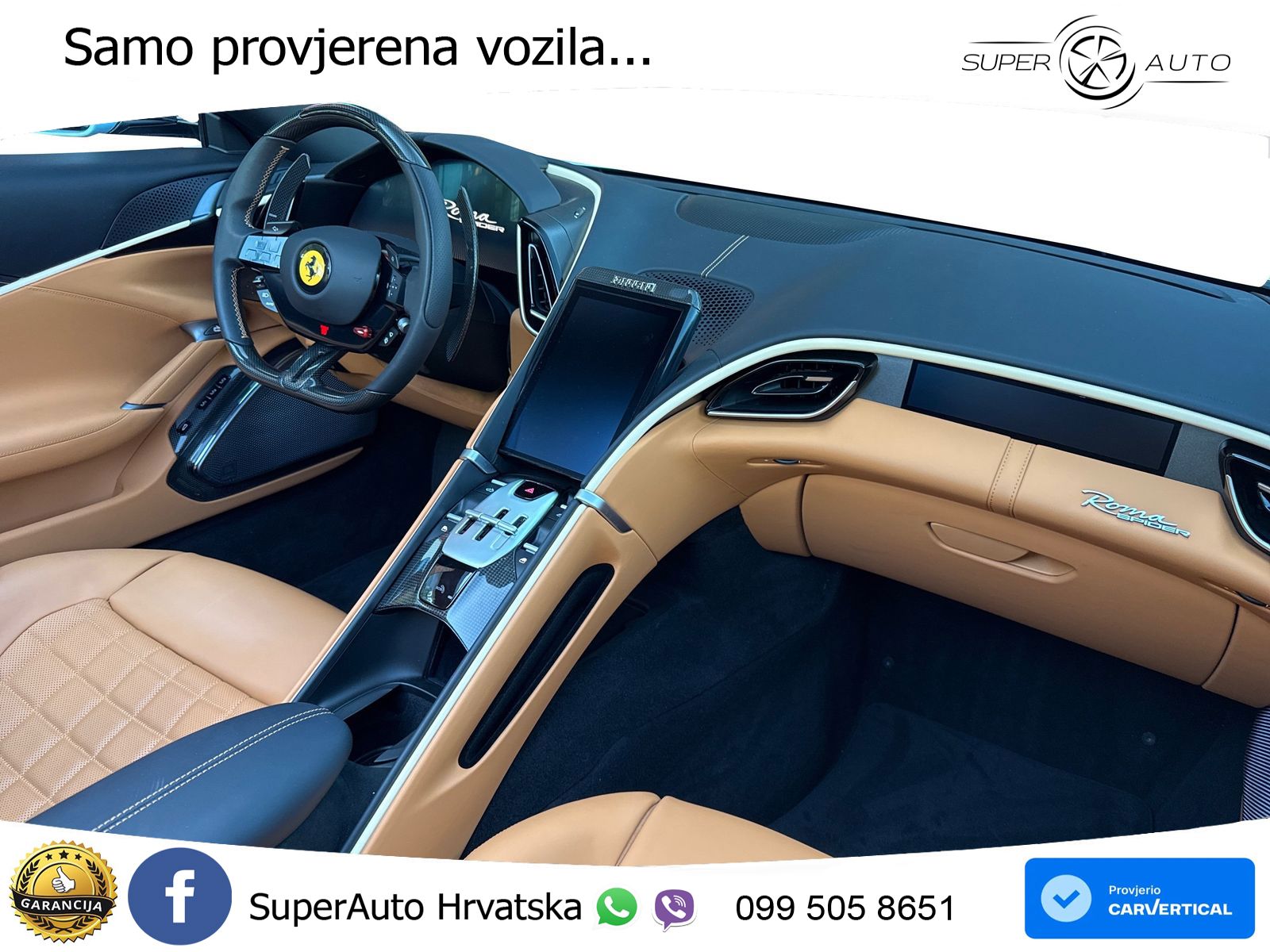 Ferrari Roma Spider 3.9 V8 (620 KS) F1 DCT LED+GR SJED+ACC