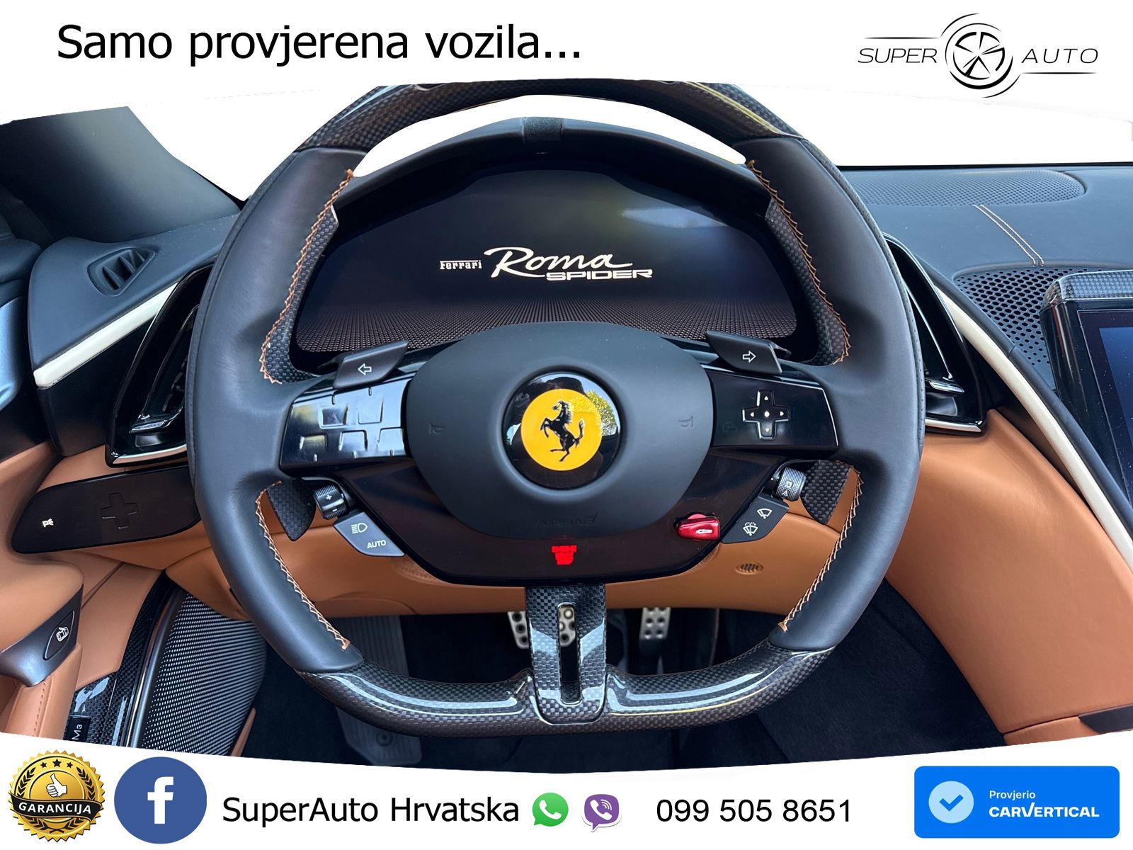 Ferrari Roma Spider 3.9 V8 (620 KS) F1 DCT LED+GR SJED+ACC
