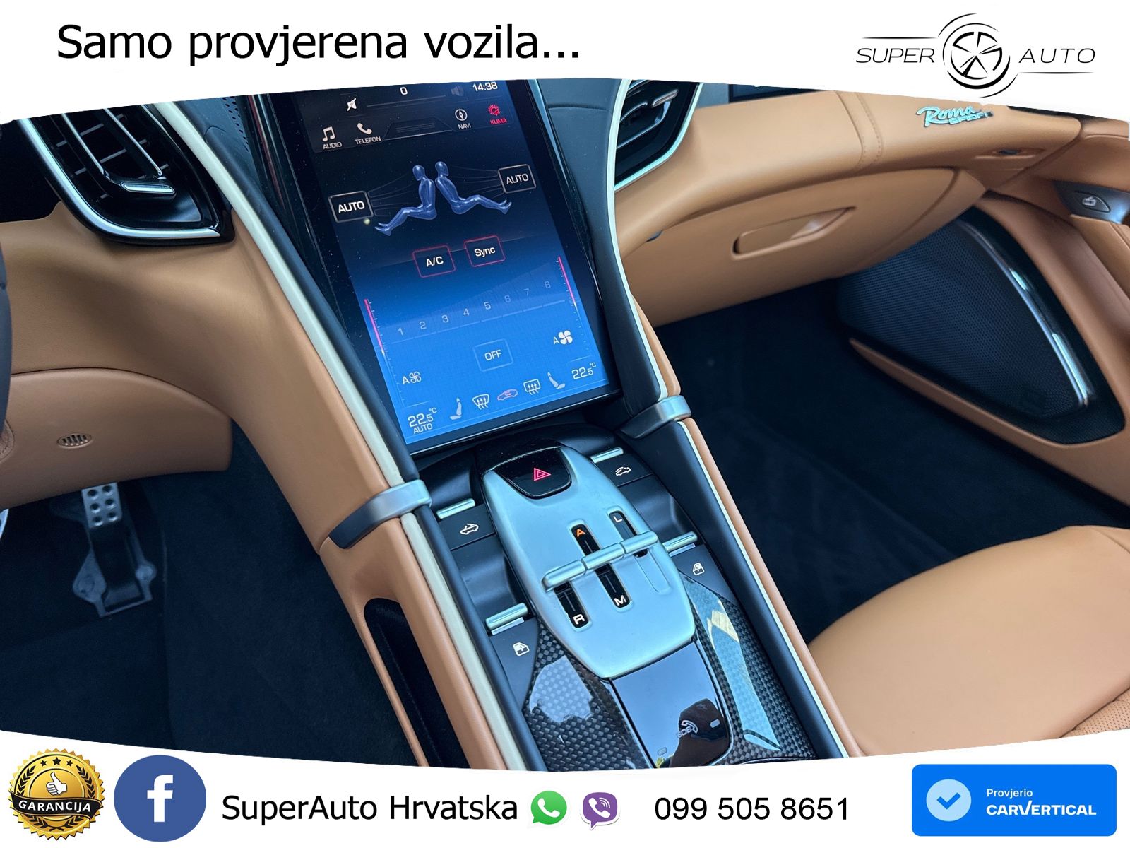 Ferrari Roma Spider 3.9 V8 (620 KS) F1 DCT LED+GR SJED+ACC