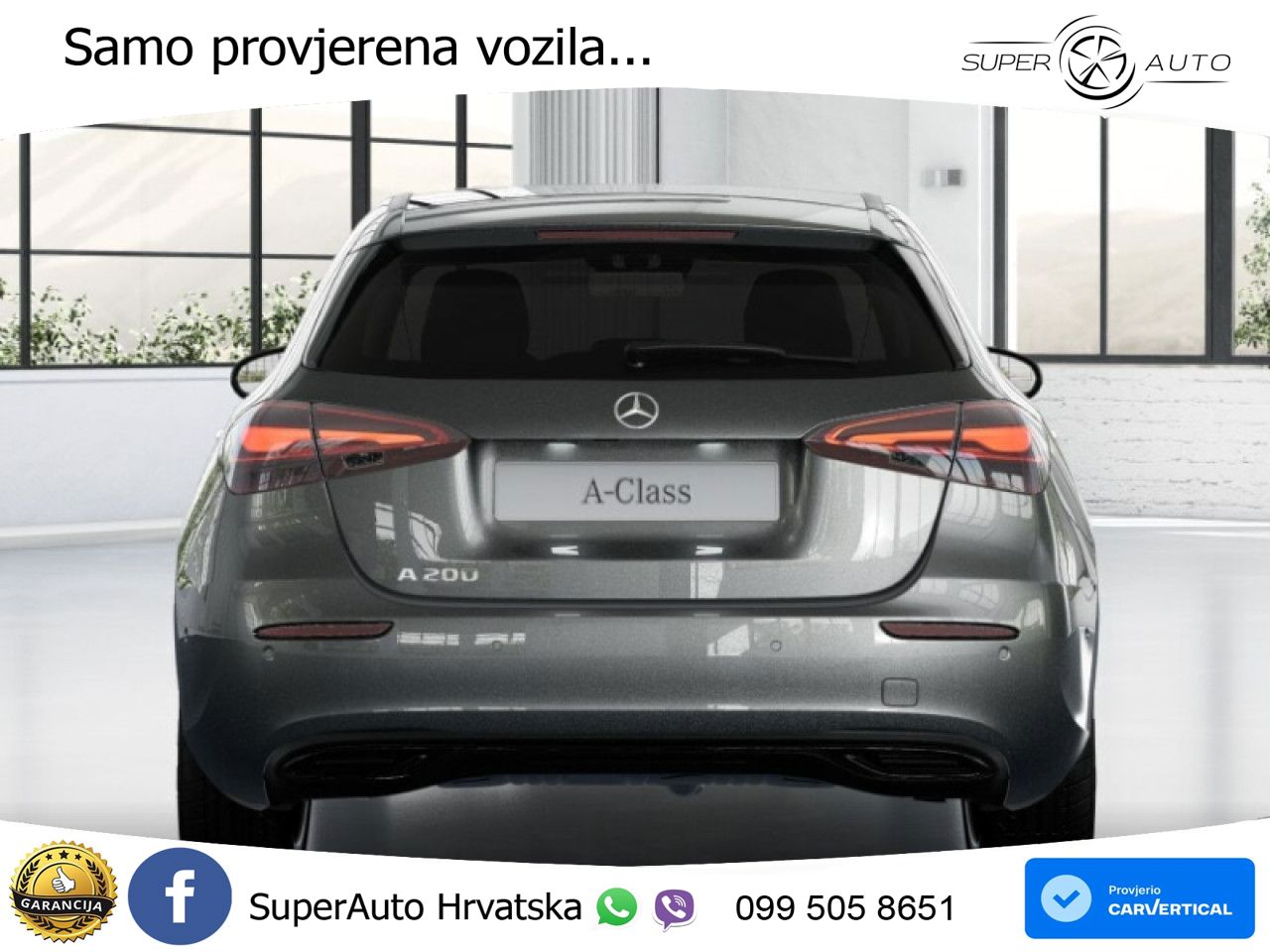 Mercedes-Benz A 200 7G-DCT LED+GR SJED+ACC