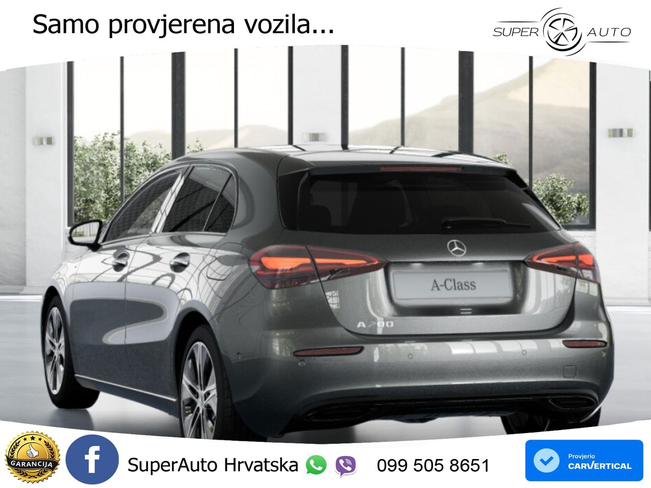 Mercedes-Benz A 200 7G-DCT LED+GR SJED+ACC